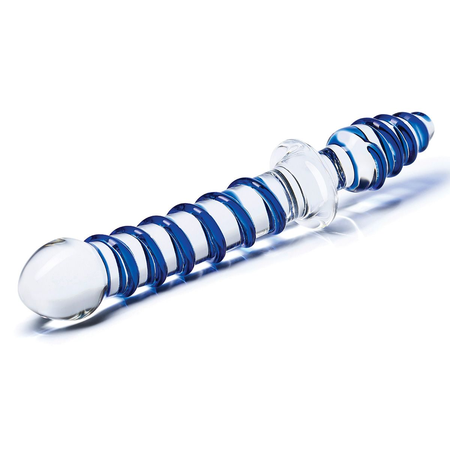 Dvostruki dildo sa analnim čepom mr. Swirly Dildo Butt Plug